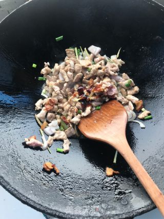 Stir-fried Pork with Rice White recipe