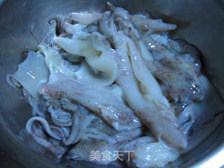 Pen Tube Fish Stewed with Cabbage Tofu recipe