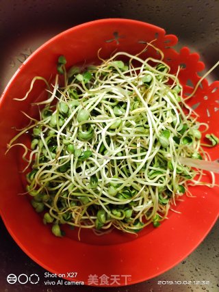 A Home-cooked Meal for Weight Loss (garlic Sweet Pea Sprouts) recipe