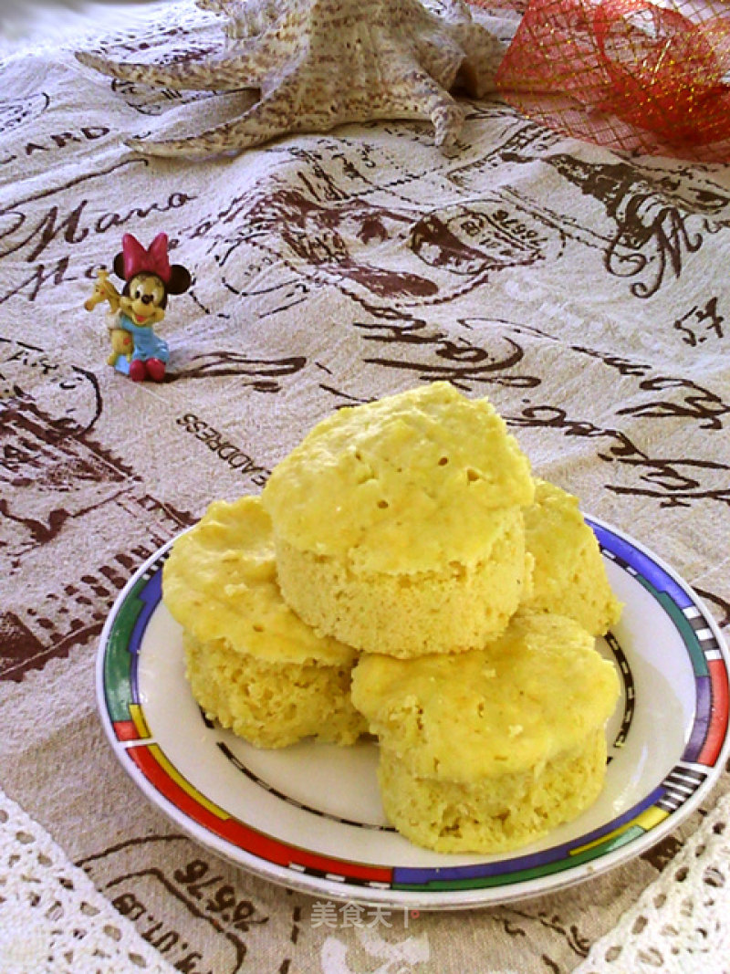 Fresh Corn Steamed Cake