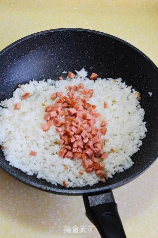 Deluxe Egg Fried Rice—sea Cucumber Egg Fried Rice recipe