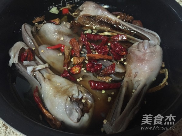 Braised Duck Head recipe