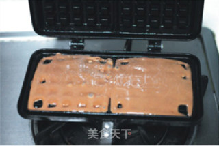 【cocoa Waffles】——small Snacks that Can be Homemade without An Oven recipe