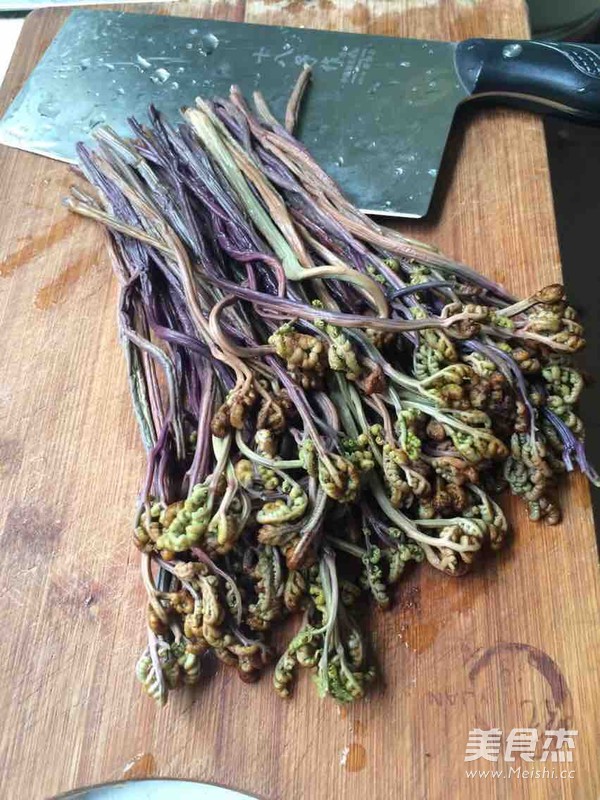 Bracken Fiddlehead recipe