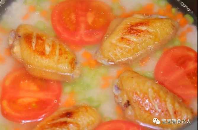 Chicken Wing Braised Rice Baby Food Recipe recipe