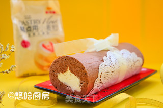 Cocoa Cake Roll recipe