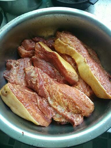 Cumin Bacon---air Fryer recipe