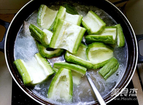 Soy Bitter Gourd Pork Knuckle Soup recipe