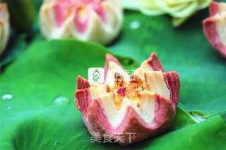 #aca烤明星大赛#lotus Pastry recipe
