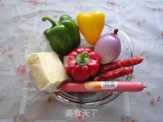 Sausage Sausage Pizza recipe