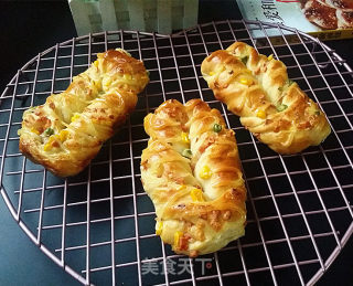 #trust之美# Mixed Vegetables, Ham and Cheese Bread Sticks recipe