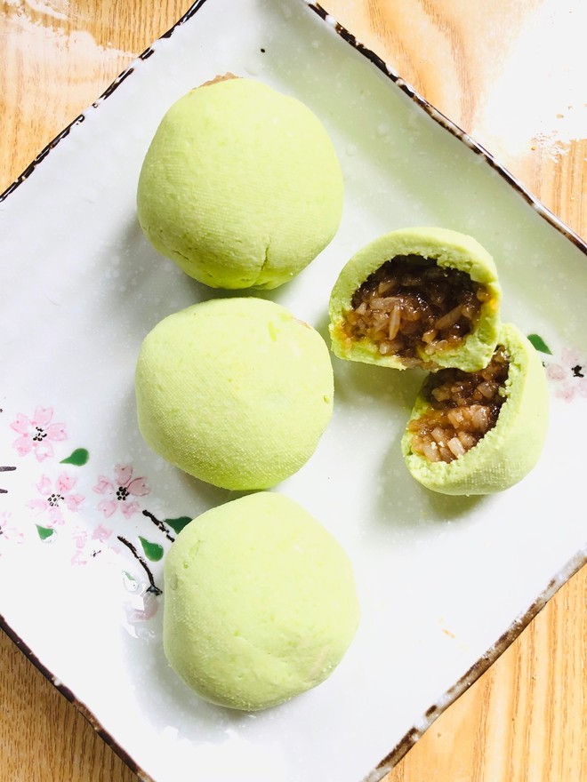 Vegan Food｜edamame Brown Sugar Glutinous Rice Ball recipe