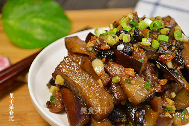 Stir-fried Eggplant with Sauce recipe