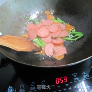 Stir-fried Carrot Sausage recipe