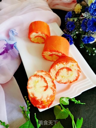 Red Velvet Phoenix Cake Roll recipe