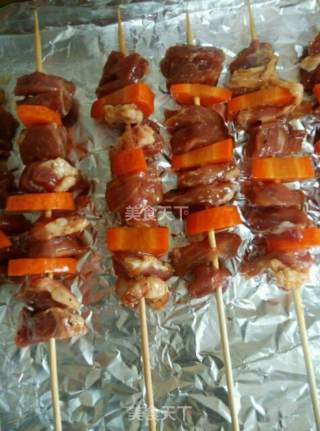 #aca烤明星大赛#cumin Skewers recipe