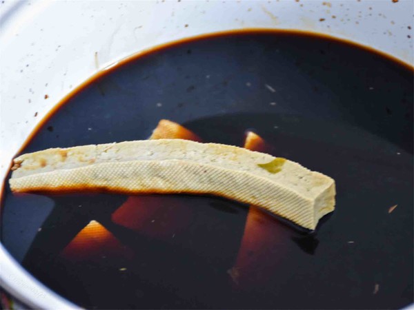Marinated Kelp Dried Tofu recipe