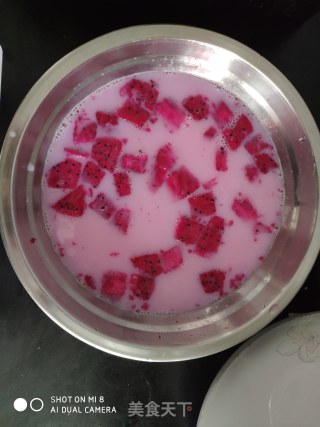 Coconut Pitaya Jelly recipe