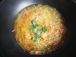 Bamboo Shoots Instant Noodles recipe