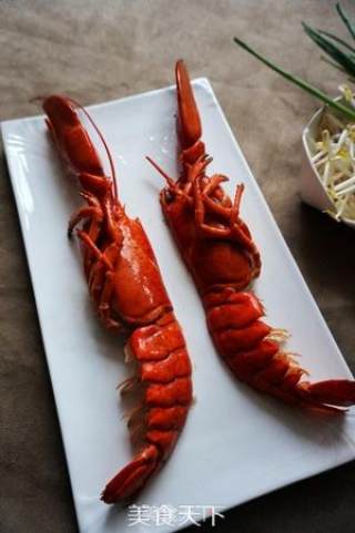Steamed Lobster with Garlic recipe