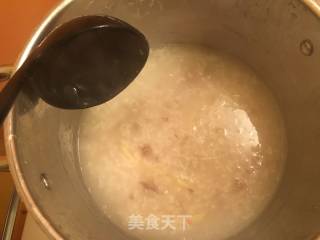 Mianzhi Beef Nest Egg Congee recipe