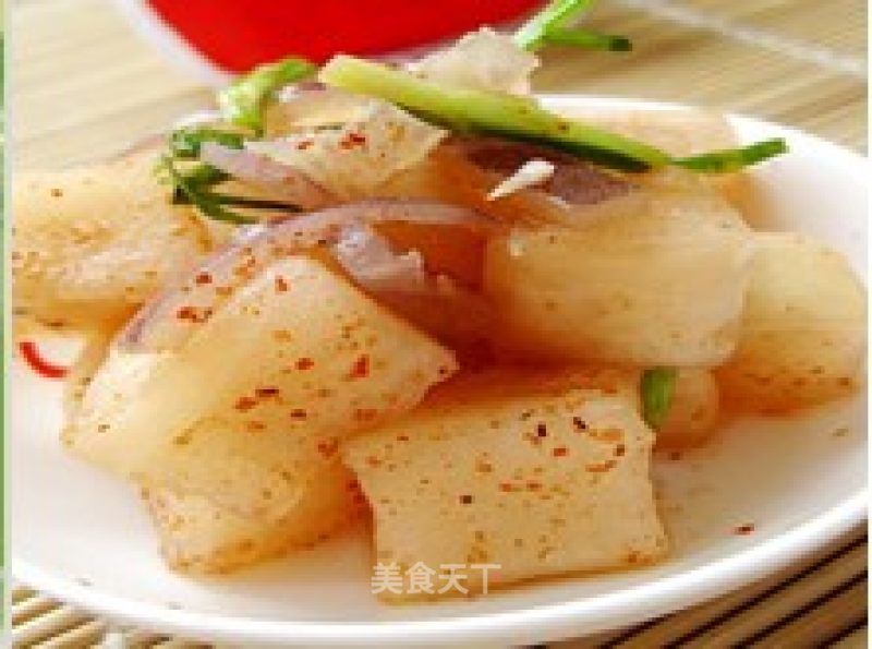 Korean Spicy Radish recipe