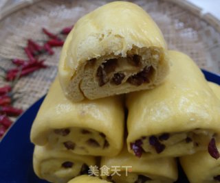 Pumpkin and Red Date Roll recipe