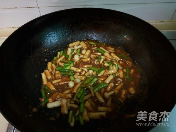 Seafood Green Vegetable Egg Sauce recipe