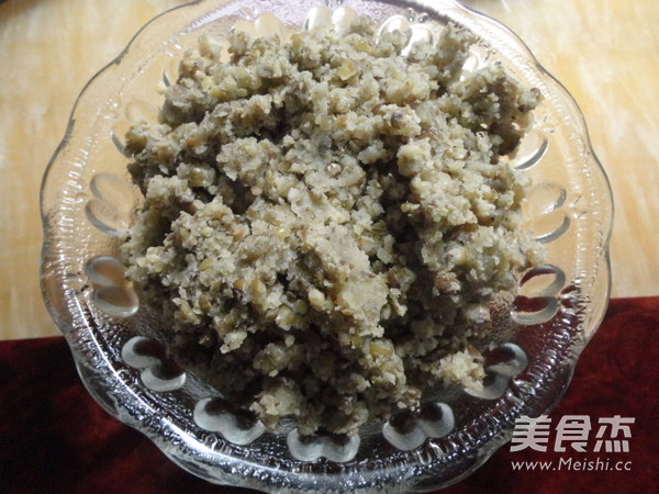 Mung Bean Flower Bread recipe