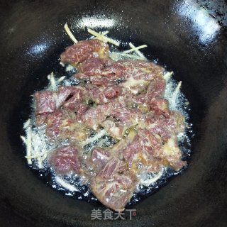 Fried Beef with Sauerkraut recipe