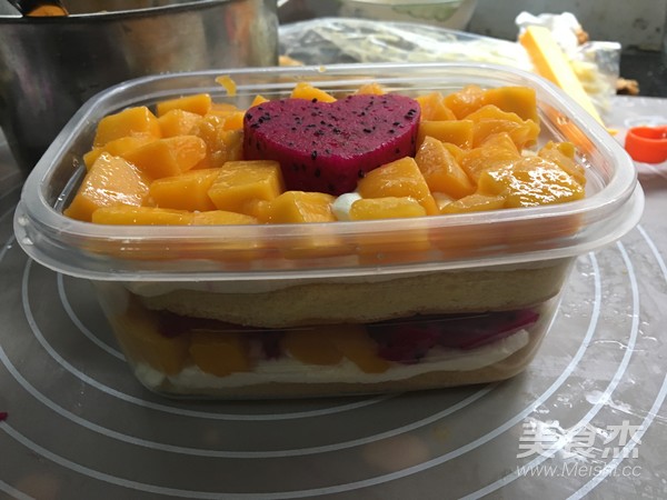 Fruit Box Cake recipe