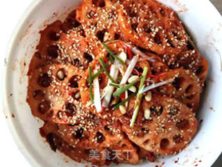 Lotus Root Kimchi recipe