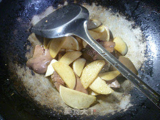 Stir-fried Foie Gras with Rice White recipe