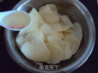 Microwave Version Homemade Potato Chips recipe