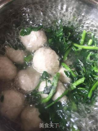 Watercress Meatball Soup recipe