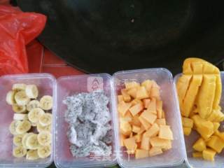 Fruit Sago recipe