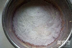 Purple Sweet Potato Rose Cake recipe