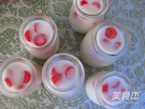 Watermelon Milk Pudding recipe