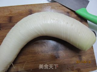 Sweet and Sour Radish Made for The First Time recipe
