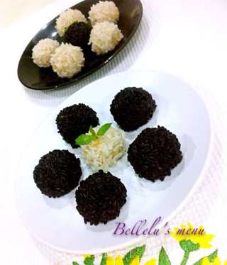 Two-color Pearl Balls recipe