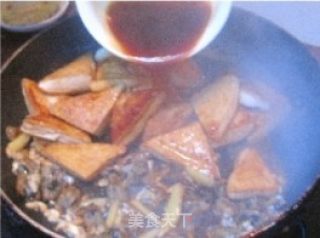 Braised Tofu with Oyster Sauce recipe