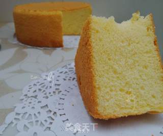 Six-inch Chiffon Cake-a Cake that Does Not Crack recipe