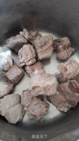 Five Finger Milk Pork Rib Soup recipe