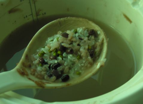 Red Bean and Mung Bean Congee recipe