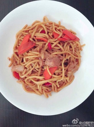 Fried Noodles with Meat