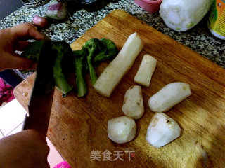 Yam and Taro Health Soup (gentle Health in Winter) recipe