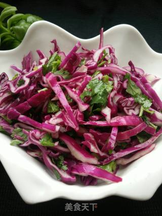 Purple Cabbage Salad recipe