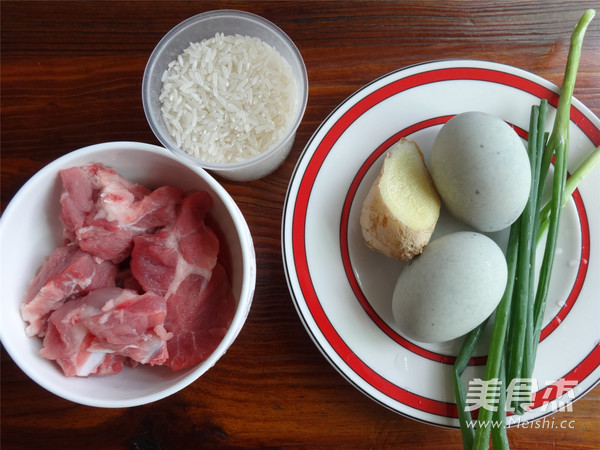 Supor·chinese Pottery Preserved Egg and Lean Pork Congee recipe