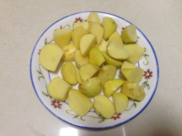 Stew with Baby Potatoes and Bamboo Shoots recipe