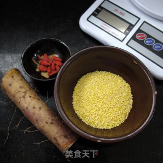 Yam Millet Congee recipe